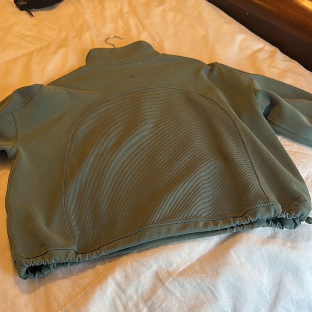 lululemon athletica Green Half-Zip Pullover Hoodie - Picture 10 of 11